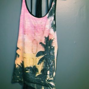 live love dream tank top